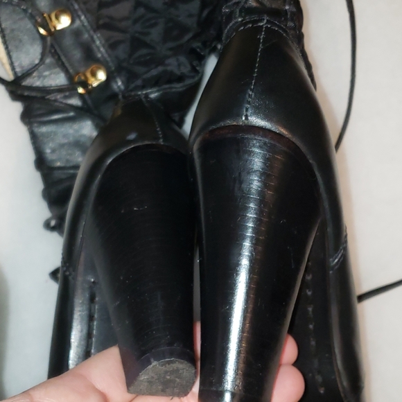 Michael kors laced up quilted boots - Picture 3 of 6